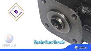 ホイールローダーステア​​リングユニット