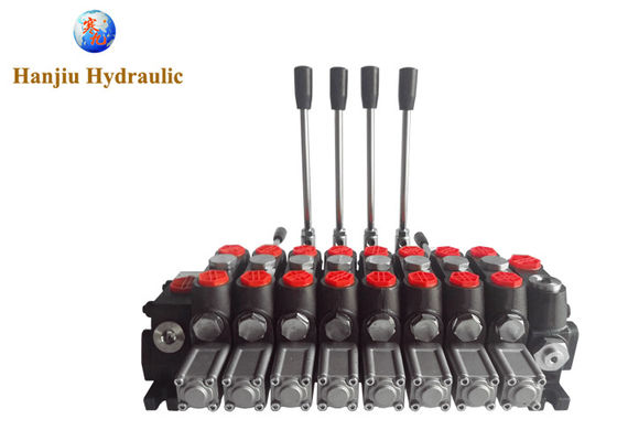 Hydraulic Joystick Control Valves Hydraulic Hand Lever Valve Industrial Hydraulics DCV 26gpm