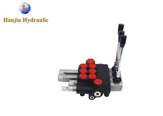 3P80 Hydraulic Monoblock Valve With Floating Position Control , BSPP Ports