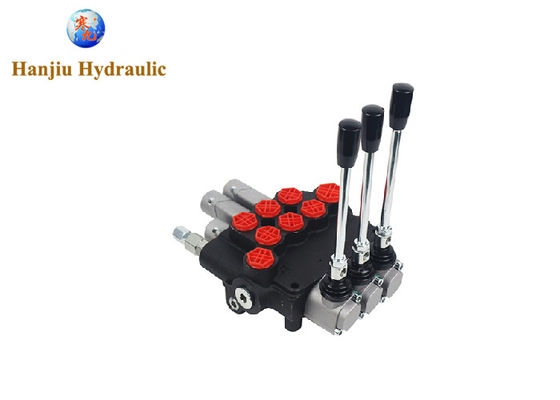 3P80 Hydraulic Monoblock Valve With Floating Position Control , BSPP Ports