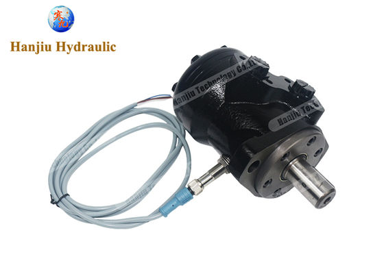 BMR Hydraulic Motor with 36ml/r Displacement 2-hole Wheel Flange and Straight Shaft for Danfoss OMR Replacement