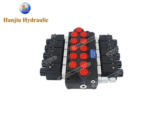 Hydraulic Control Valve SD5 Series Monoblock Directional Solenoid Valve 40liters with 12VDC