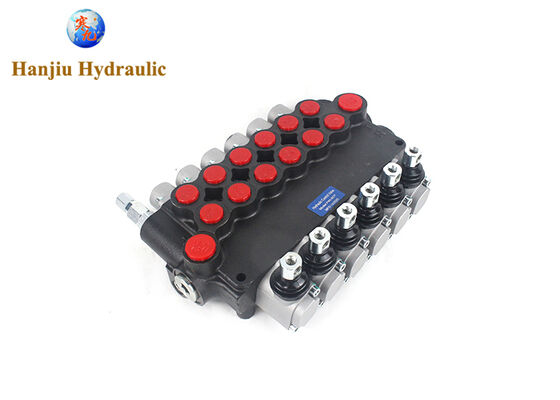 P80 シリーズ モノブロック制御バルブ,6 スプリング制御のハンドル,BSPPポート